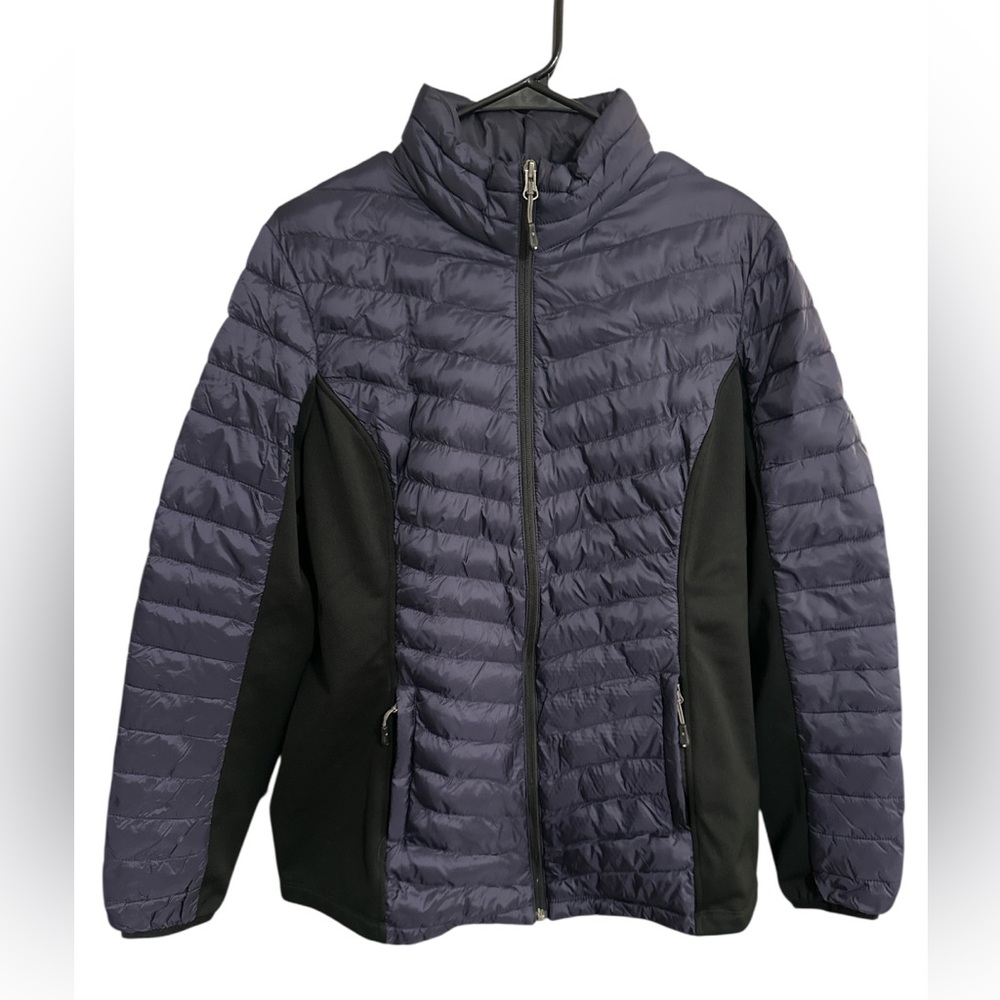 32 Degrees Navy/ Black Puffer Jacket